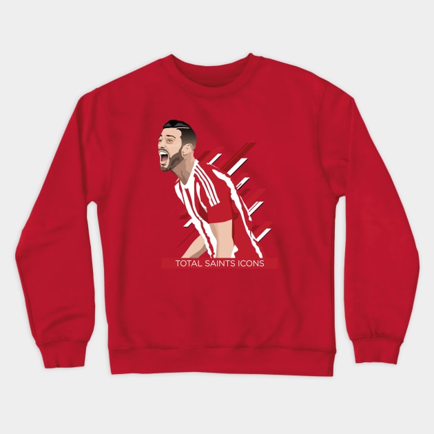 Graziano 'Dynamic' Crewneck Sweatshirt by Total Saints Icons